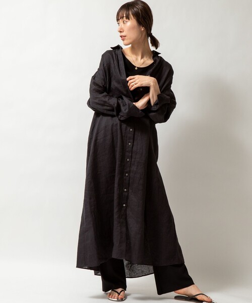 ワンピース シャツワンピース リネンシャツワンピース Zozotown Paypayモール店 通販 Paypayモール