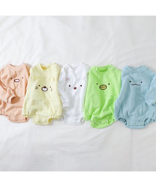 おトク ベビー服 Web限定 すみっコぐらしボディーオールセット1 980円 Whitesforracialequity Org