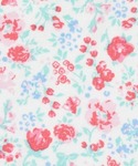 ベビー服 ロンパース おうちラップクラッチ(小花)の詳細画像2
