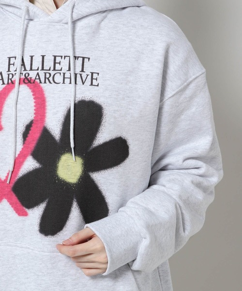 ★送料・関税込★FALLETT★LOVE SPRAY HOODIE★パーカー★ ALAND パーカー 「UNISEX」FALLETT／LOVE SPRAY フーディー
