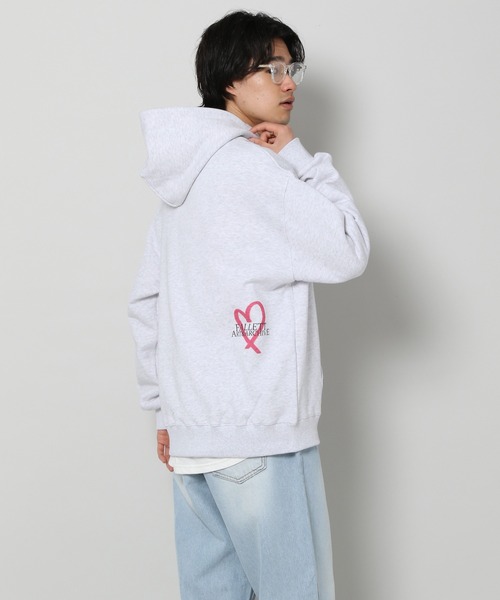 ALAND パーカー 「UNISEX」FALLETT／LOVE SPRAY フーディー