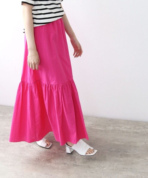 LITMUS HerPraha silver skirt ギャザースカート LITMUS HerPraha silver skirt ギャザースカート