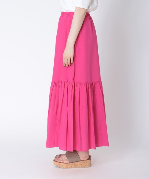 スカート theredthread S butterfly gather skirt DRESSLAVE スカート switching gather skirt(切り替えギャザー