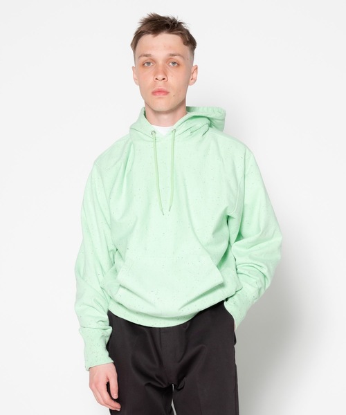 メンズパーカー 6111 BEDWIN & THE HEARTBREAKERS パーカー L/S COLOR NEP HOODED