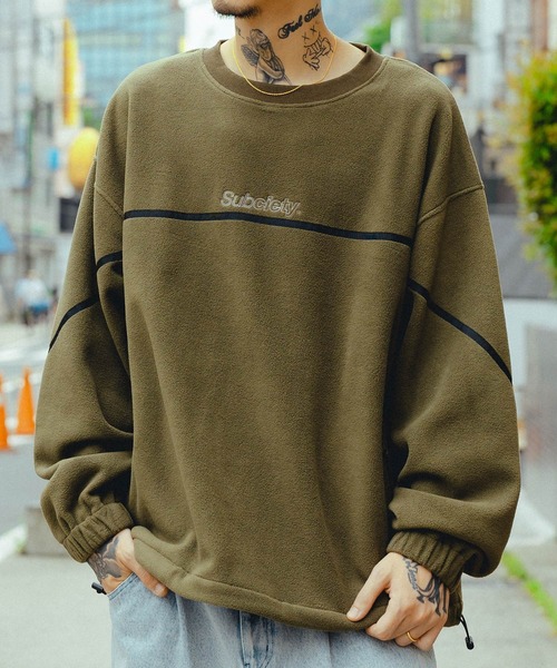 Subciety（サブサエティ） トレーナー スウェット FLEECE SWEAT メンズ