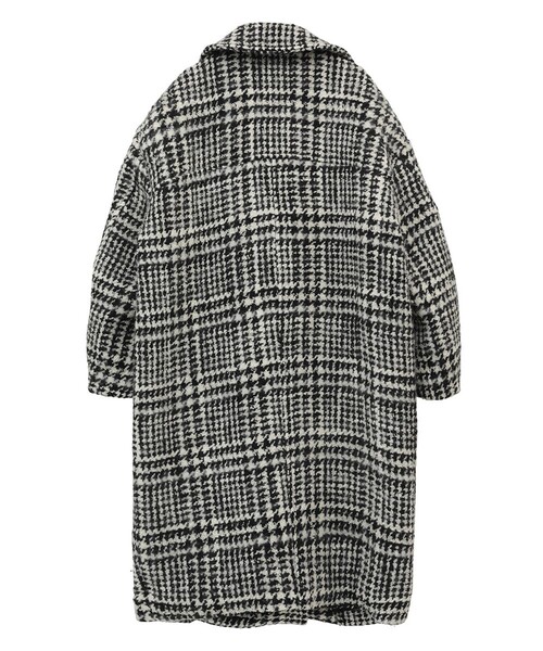 CLANE ツイード チェスターコート CLANE 正規商品 アウター クラネ カラー ダウン チェスター