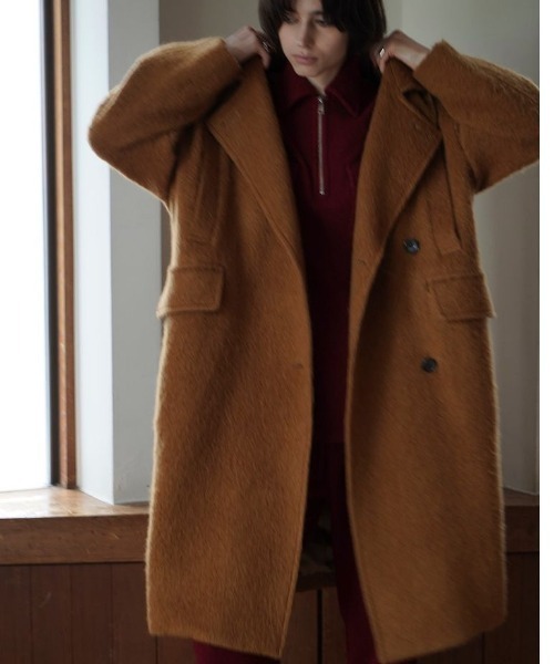 CLANE コート チェスターコート 「CLANE/クラネ」SHORT SHAGGY COCOON