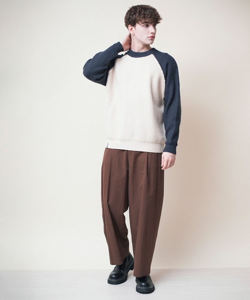 『AIM』 音符 USA製 ニット セーター COMMAND KNIT | AVIREX7522(アヴィレックスナナゴーニーニー