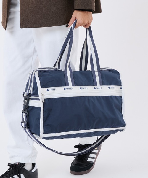 【未使用品】レスポートサック×レインスプーナー　ボストンバッグ　ウィークエンダー DELUXE LG WEEKENDER/リサイクルドブラックJP / LeSportsac