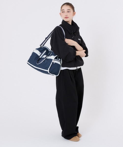 極美品＊レスポートサック ボストンBOWLERBAG スペクテイターノワール LeSportsac（レスポートサック） ボストンバッグ DELUXE MED WEEKENDER