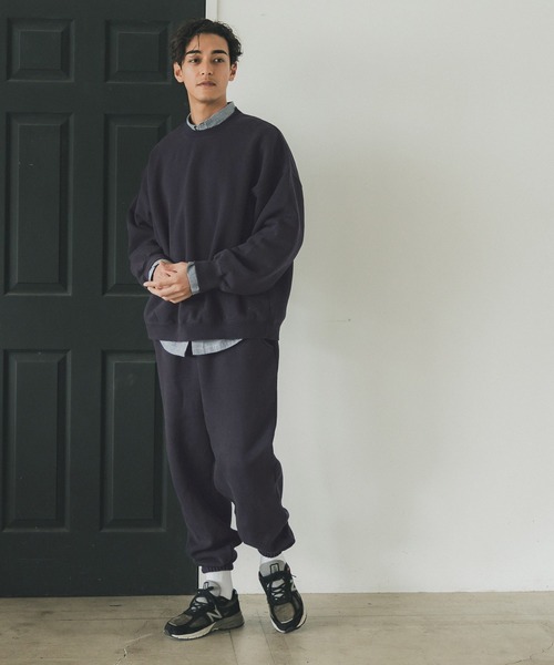 coca スウェットパンツ ジャージ メンズ ヴィンテージ加工裏起毛パンツ 