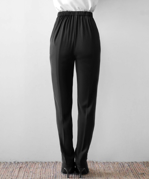 Flolia（フロリア） セットアップ ツイードノーカラーダブルジャケット