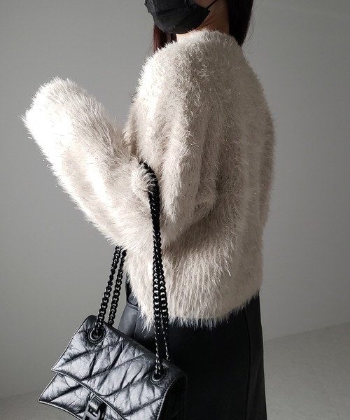 me+em select（ミームセレクト） ニット セーター 「 6color 」ソフト