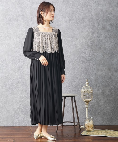 Neina ドレス 「結婚式・パーティードレス」フロントレース