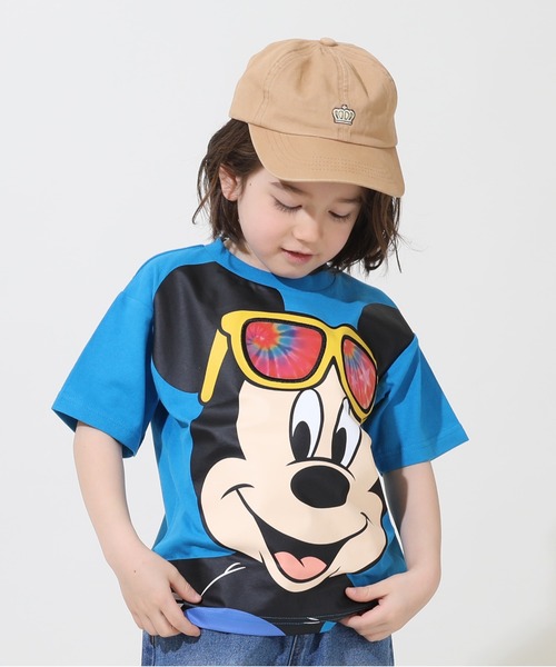 Disney（ディズニー） tシャツ 親子お揃い サングラスレンチキュラーT