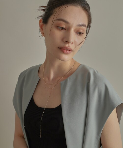 COCOSHNIK K10フラワークロス ネックレス COCOSHNIK ネックレス K10フラワークロス レディース : ZOZOTOWN