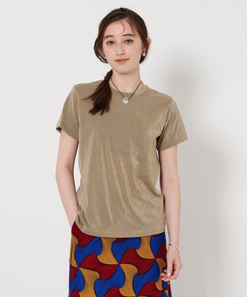 ユナイテッドアローズ 今季ラメTシャツ　2025SS UNITED ARROWS tシャツ ラメ Tシャツ レディース : ZOZOTOWN