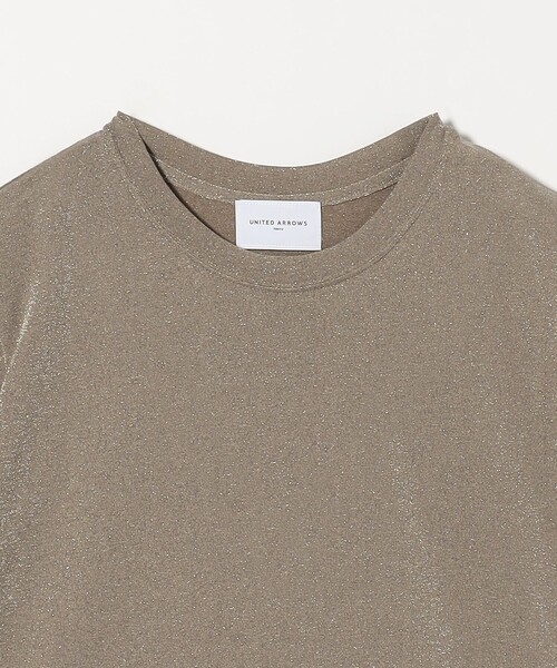 ユナイテッドアローズ 今季ラメTシャツ　2025SS ラメ Tシャツ （Tシャツ）｜UNITED ARROWS / ユナイテッド