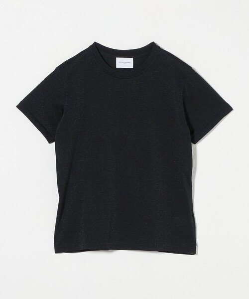 UNITED ARROWS ラメ Tシャツ ブラック UNITED ARROWS（ユナイテッドアローズ） tシャツ ラメ Tシャツ