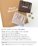 ミニ 財布 ギャザー ボックスコイン 三つ折り...の詳細画像1