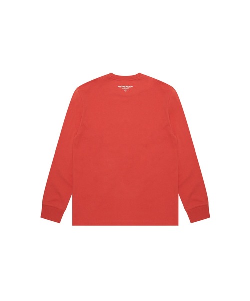 AAPE BY A BATHING APE tシャツ NOW LONG SLEEVE TEE メンズ