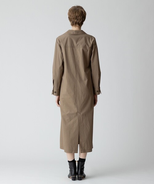 allureville（アルアバイル） シャツワンピース レースアップシャツ 