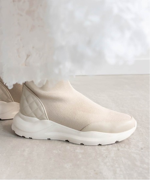 RANDA（ランダ） スニーカー 「SUSTAINABLE」ボリュームソールソックス
