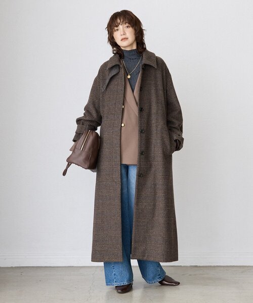 シルク85%カシミヤ15%チュニック（M−L)