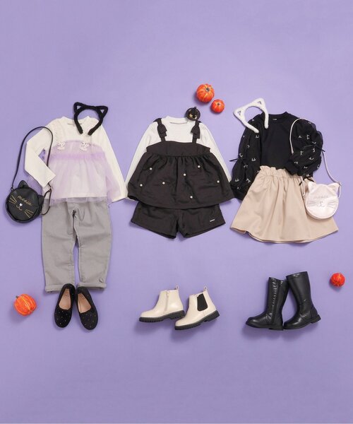 【petit main&apres les cours】子供服服15点セット tiny bear刺繍Tシャツ（V307836）|apres les cours（アプレ レ クール