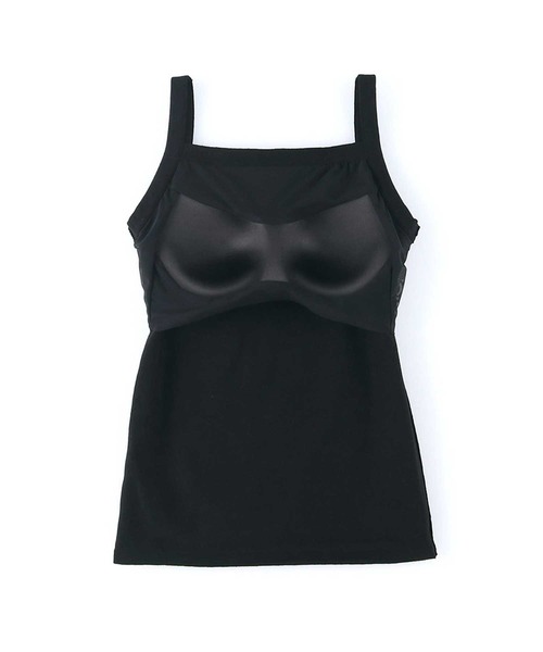 OUR WACOAL キャミソール アンサンブル対応 カップ付きニット