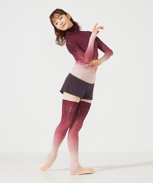 Chacott レッグウォーマー 「ノーソーイングニット