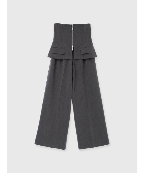 EIMY ISTOIRE（エイミーイストワール） パンツ ウエストコルセット付き