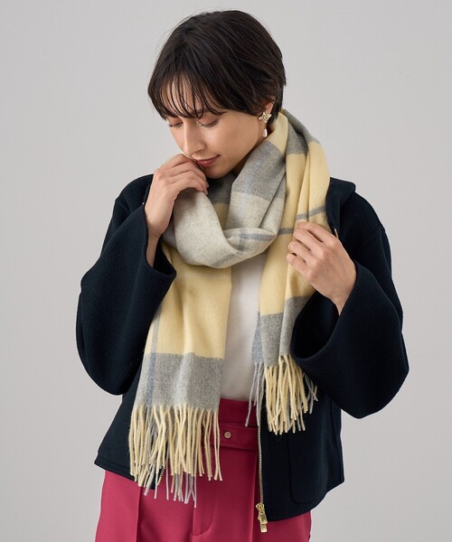 タータンチェックカシミヤストール|ANAYI OFFICIAL ONLINE STORE