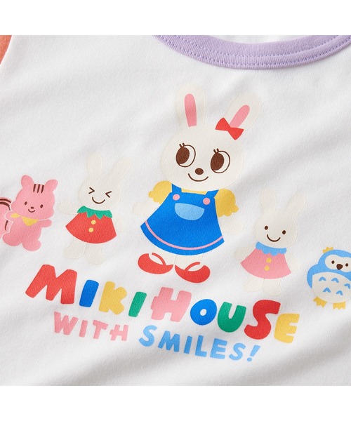 tシャツ プッチー＆うさこ　アニマル長袖Ｔシャツ キッズ 子供服 男の子 女の子の画像