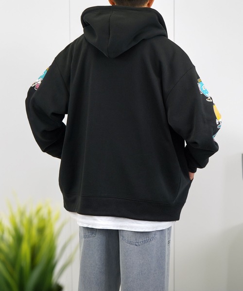 BURNER（バーナー） パーカー 「GROOVY STORE」Walking Donut 裏起毛