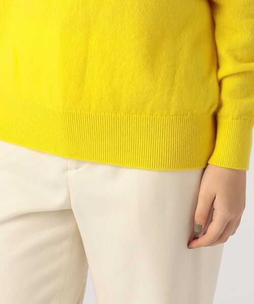【GALERIE VIE】バルキーカシミヤ クルーネックプルオーバー ギャルリー・ヴィー GALERIE VIE バルキーカシミヤ クルーネック