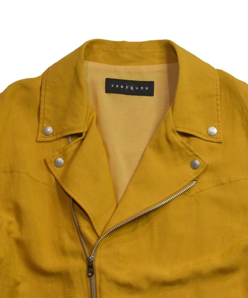 革ジャン ライダース POPLIN RIDERS JACKET CRYSTAL メンズ レディースの画像