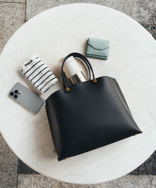ロペ　エポール【E'POR】Y BAG Medium【軽量】ブラック E'POR（エポール） トートバッグ 卒業式 「E'POR」Y BAG Medium/通勤