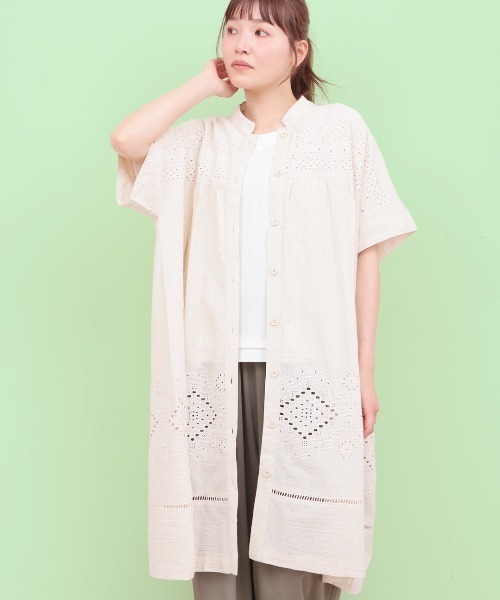 チチカカ（TITICACA） ワンピース Rico カットワーク刺繍ワンピース