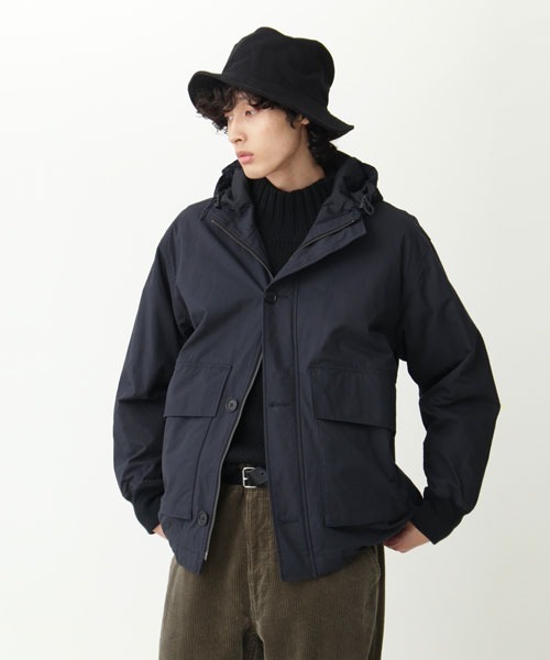 MHL.（エムエイチエル） コート MEDIUM ネイビー メンズ : ZOZOTOWN