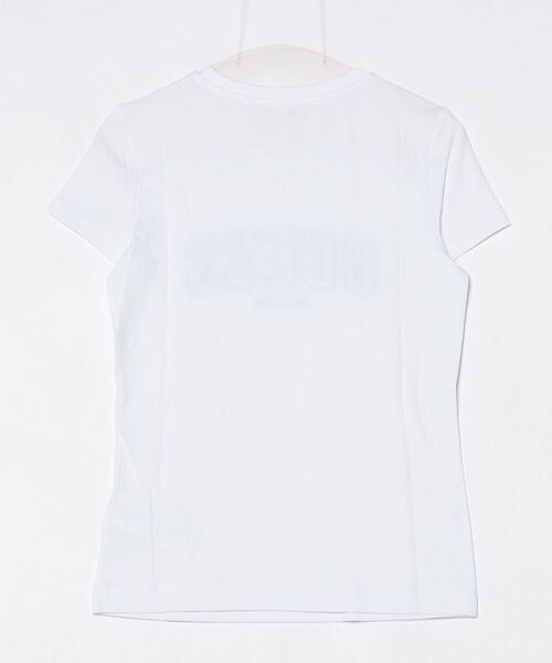 GUESS 売れ筋商品|||ゲス Tシャツ トップス レディース Tops White GUESS tシャツ CN Ss Logo Lace Tee 半袖Tシャツ レディース