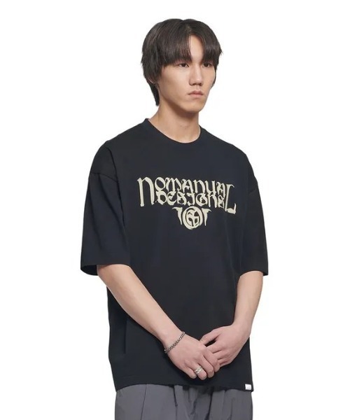 tシャツ A'GEM/9 × .kom 「NOMANUAL/ノーマニュアル」 P.T T-SHIRT/P.T TEE レディース メンズ