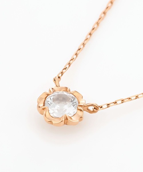 4℃ ネックレス Sakura Collection K10 ピンクゴールド 4℃ ネックレス 「SAKURA Collection」K10ピンクゴールド