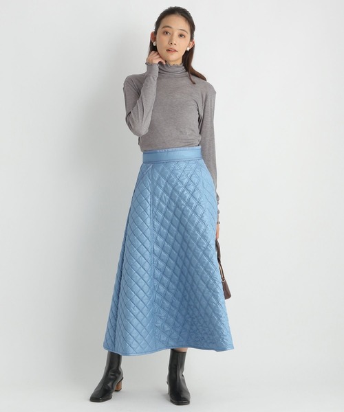 「Andemiu」 フレアスカート SMALL ブルー レディース_画像9