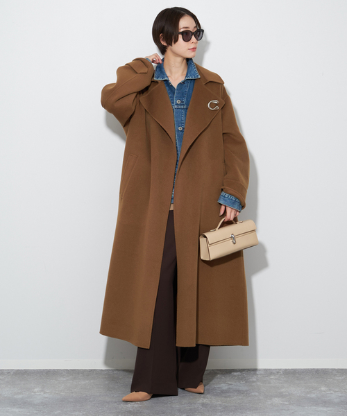 plage（プラージュ） コート 36 ブラウン レディース : ZOZOTOWN Yahoo