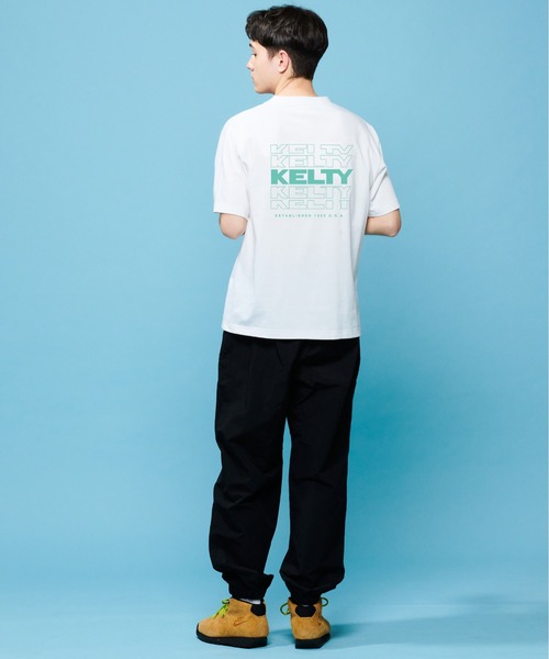 KELTY（ケルティ） tシャツ バック タイポ ロゴ S/S ティーシャツ