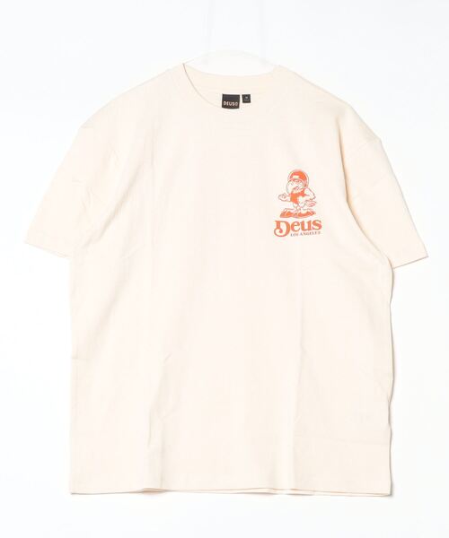 [DEUS EX MACHINA] Raptor Tee ★大人気★ Deus Ex Machina Raptor Tee in Dirty White | REVOLVE