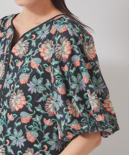 SunaUna（スーナウーナ） ワンピース 「オパールレース／パフスリーブ