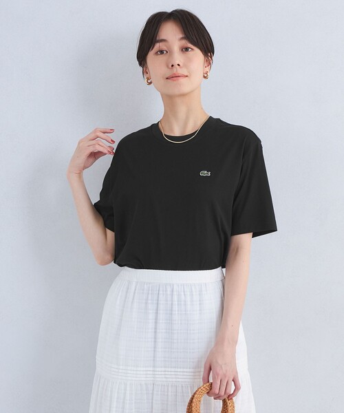 LACOSTE tシャツ 「LACOSTE」ワンポイント ソフトタッチ Tシャツ