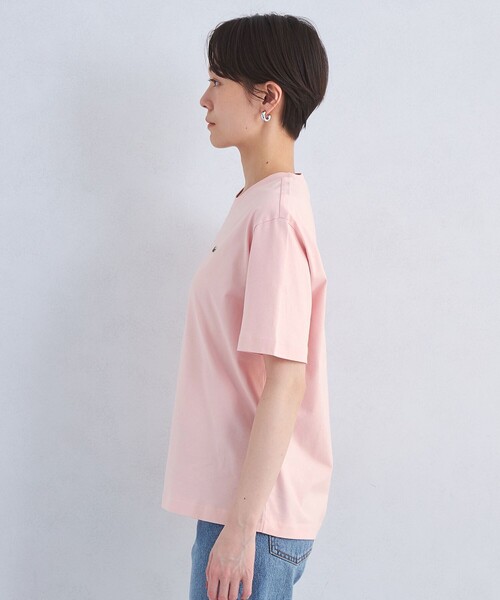 tシャツ 「LACOSTE」ワンポイント ソフトタッチ Tシャツ レディース LACOSTE tシャツ 「LACOSTE」ワンポイント ソフトタッチ Tシャツ